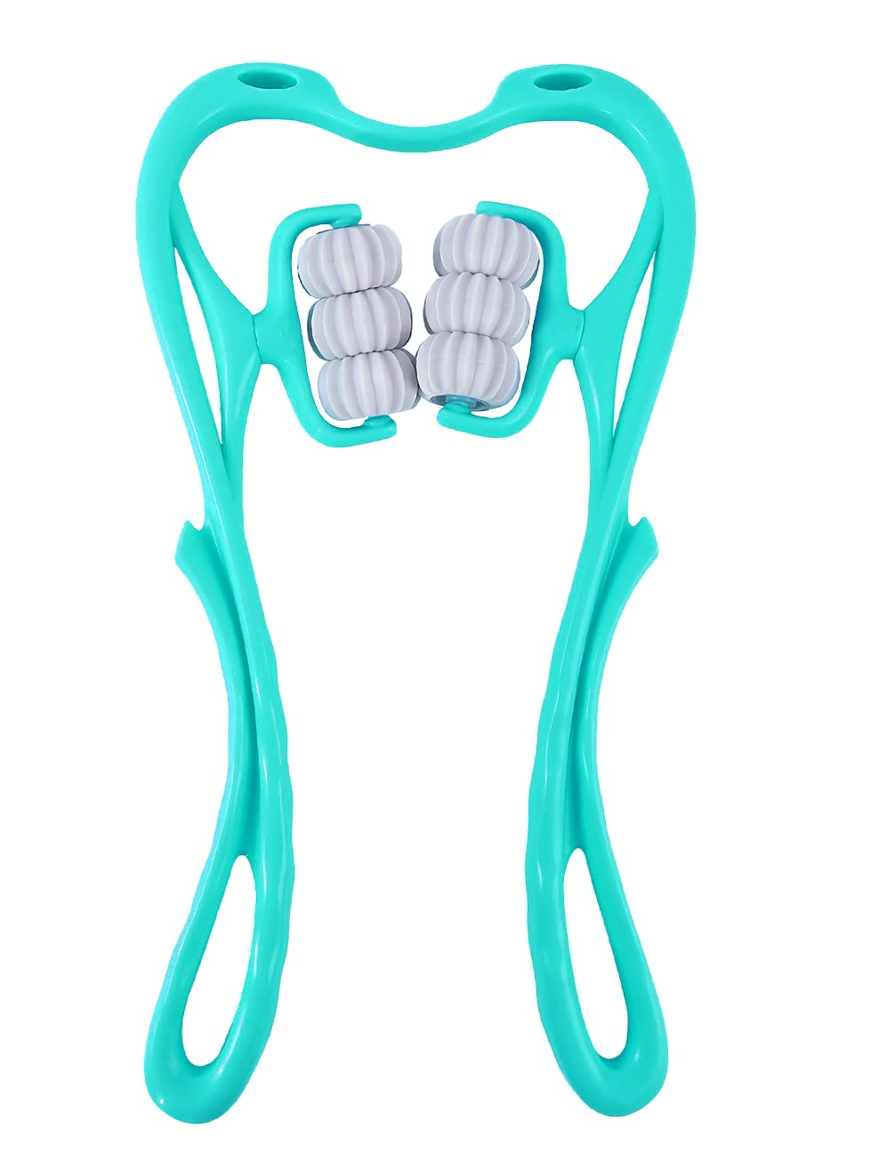 MAYCREATE Neck Massager, 6 Neck Massager Rollers for Pain Relief Manual Roller Massager for Neck, Relaxology Neck Massager Relieve Neck Soreness Muscle Pain MAYCREATE Neck Massager, 6 Neck Massager Rollers for Pain Relief Manual Roller Massager for Neck, Relaxology Neck Massager Relieve Neck Soreness Muscle Pain
